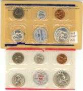 Choice Original 1959 'P' & 'D' Uncirculated Mint Set