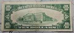 1928 $10 Gold Certificate Fr# 2400 Very Nice Circulated Note U.S. Paper Money