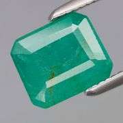 Incredible color! 1.50ct top green natural Colombian Emerald!