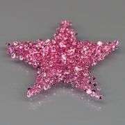 Rare! Heated only! 3.01ct pink Sapphire set