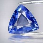 Simply gorgeous .77ct VS grade top blue Ceylon Sapphire!