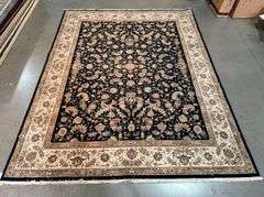 Magnificent Silk &Wool Tabriz Rug 8x10