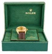 Rolex Datejust 16013, 36MM, Aftermarket Leather Band, 18K Men’s Watch