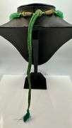 Beautiful 263 Cttw Natural Mined From The Earth Emerald Necklace.