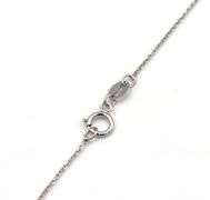 Charming 2.91CTW Oval Faceted Tanzanite and 0.15CTW Round faceted  Diamond Pendant Necklace