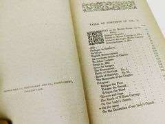 1883 Poetical Works of Chatterton w/Important Bookplate