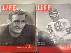 10 Vintage Rare Life Magazines
