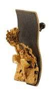Sifis Textured Floral Brooch in 18K