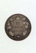 1886 Canada Silver 25 Cents