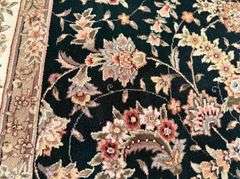 Magnificent Silk &Wool Tabriz Rug 8x10