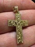 10k Yellow Gold Cross Pendant