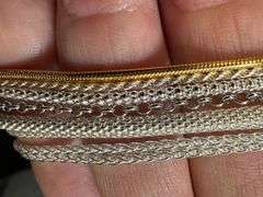 Sterling Silver Italian 925 Layered 8 Piece Chain Set 8", 9", 20", 20", 20", 22" (adjustable x3)