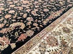 Magnificent Silk &Wool Tabriz Rug 8x10