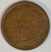 Choice Brown Uncirculated 1879 Indian Head Cent. Semi-key date