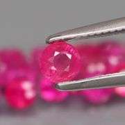 Vivid! 3.21ct set of reddish pink Burmese Rubies! Heated only!