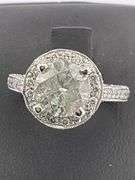 Certified 3.42 CTTW F/I2 Natural Diamond Ring