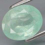 Bright mint green! Oiled only! 2.78ct Zambian Emerald!