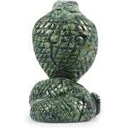 Hand Carved Natural Jasper Crystal Snake