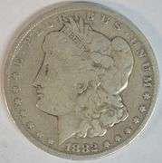 Scarce key date 1882-CC Morgan Silver Dollar