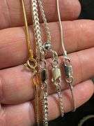 Sterling Silver Italian 925 Layered 4 Piece Chain Set 15", 20", 22", 30" (adjustable)