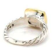 David Yurman Citrine ring in 925 sterling silver