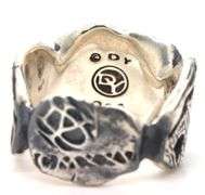 David Yurman Shipwreck signed coin ring