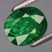 Rare! 1.60ct untreated top green Tsavorite Garnet!