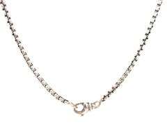 David Yurman black onyx cookie pendant on chain