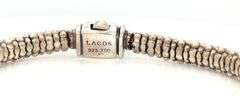 Lagos Caviar two tone diamond bracelet