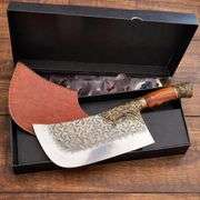 High Carbon Steel Bone Chopper Dragon Knife