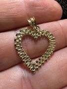 10K Yellow Gold Heart Pendant