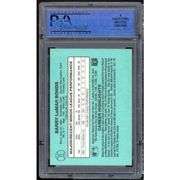 Barry Bonds 1986 Rookies Card Graded 8