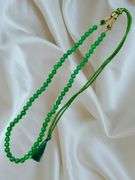 Beautiful 263 Cttw Natural Mined From The Earth Emerald Necklace.