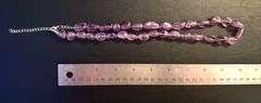 Radiant Large 464 Cttw Natural Amethyst Necklace