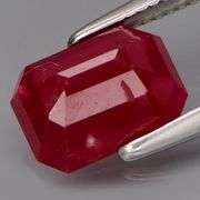 Elegant 2.02ct unheated violet red Winza Ruby