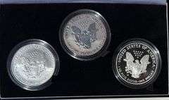 American Eagle 20 th Ann Silver Coin Set