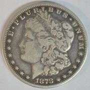 Scarce sharp 1878-CC Morgan Silver Dollar