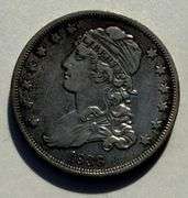 Choice 1838 Cap Bust Quarter