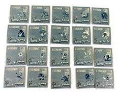 20 Pokémon 1999 Final Evolution Mini Stickers