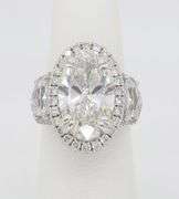 Certified 10.02CTW Diamond Ring