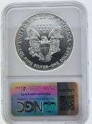 1987 American Silver Eagle, NGC MS69 "Red Book Label"