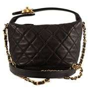 Chanel, Perfect Meeting Hobo in Black Shoulder Bag