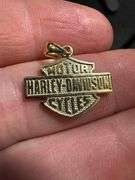 10k Yellow Gold Harley-Davidson Motor Cycles Pendant
