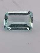 CERTIFIED NATURAL AQUAMARINE 1.38 CARAT