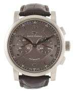 David Yurman Classic T271-C, 46MM, Gray Dial, Stainless Steel Men’s Watch