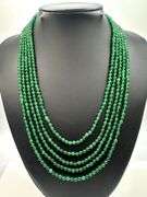 Beautiful Mined From The Earth 324 Ctw Natural Emerald Necklace