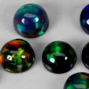Yita Ridge! 4.15ct Black Opal set with vibrant play of color!