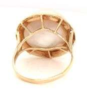 14kt Yellow gold Mabe pearl ring