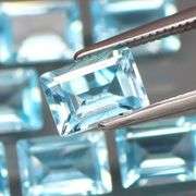 High fire! 10.25ct vibrant sky blue Topaz set!