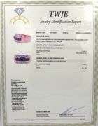 14kt Rose gold fancy dark brown diamond and white diamond triple row ring